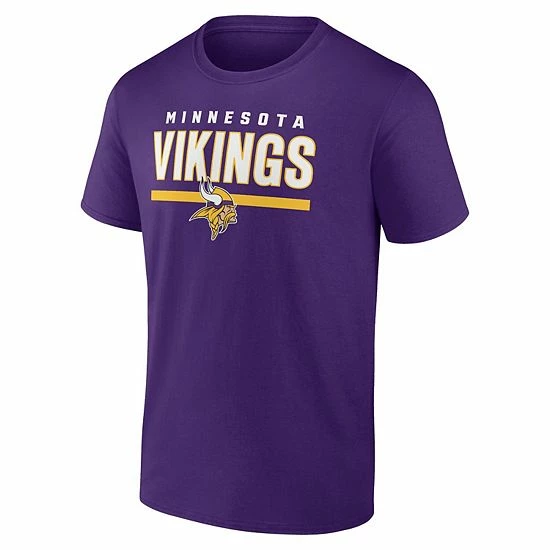 Men's Fanatics Branded Purple Minnesota Vikings Speed & Agility T-Shirt 5 Men's Fanatics Branded Purple Minnesota Vikings Speed & Agility T-Shirt - Image 3