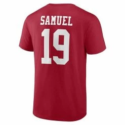 Men's Fanatics Branded Deebo Samuel Scarlet San Francisco 49ers Player Icon Name & Number T-Shirt 5 Men's Fanatics Branded Deebo Samuel Scarlet San Francisco 49ers Player Icon Name & Number T-Shirt -Metaverse shop unnamed file 3786