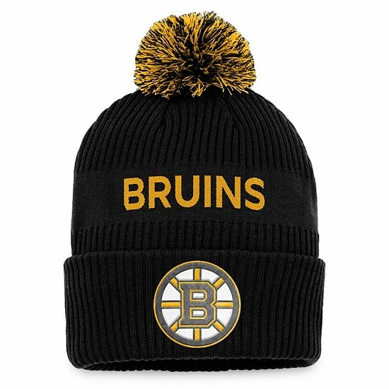 Men's Fanatics Branded Black/Yellow Boston Bruins 2022 NHL Draft Authentic Pro Cuffed Knit Hat with Pom Men's Fanatics Branded Black/Yellow Boston Bruins 2022 NHL Draft Authentic Pro Cuffed Knit Hat With Pom -Metaverse shop unnamed file 3788