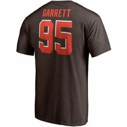 Men's Fanatics Branded Myles Garrett Brown Cleveland Browns Player Icon Name & Number T-Shirt 4 Men's Fanatics Branded Myles Garrett Brown Cleveland Browns Player Icon Name & Number T-Shirt -Metaverse shop unnamed file 3799