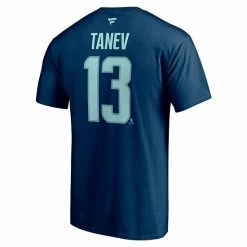 Men's Fanatics Branded Brandon Tanev Deep Sea Blue Seattle Kraken Authentic Stack Name & Number T-Shirt 4 Men's Fanatics Branded Brandon Tanev Deep Sea Blue Seattle Kraken Authentic Stack Name & Number T-Shirt -Metaverse shop unnamed file 3818