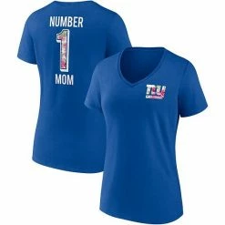 Women's Fanatics Branded Royal New York Giants Team Mother's Day V-Neck T-Shirt -Metaverse shop unnamed file 3820