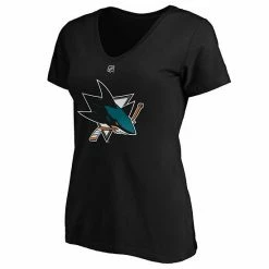 Women's Fanatics Branded Erik Karlsson Black San Jose Sharks Authentic Stack Name & Number V-Neck T-Shirt 8 Women's Fanatics Branded Erik Karlsson Black San Jose Sharks Authentic Stack Name & Number V-Neck T-Shirt -Metaverse shop unnamed file 3836