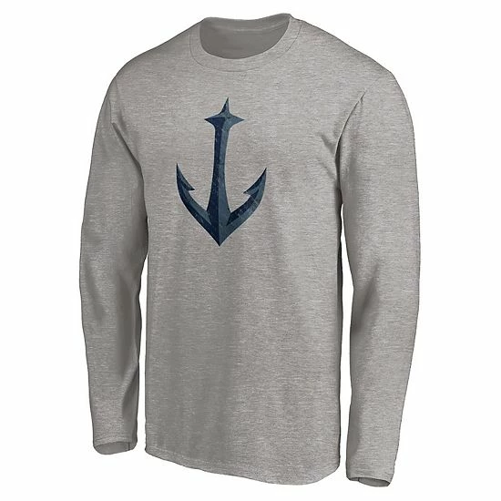 Men's Fanatics Branded Heathered Gray Seattle Kraken Secondary Logo Long Sleeve T-Shirt Men's Fanatics Branded Heathered Gray Seattle Kraken Secondary Logo Long Sleeve T-Shirt -Metaverse shop unnamed file 3844