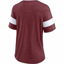 Women's Fanatics Branded Heathered Maroon Minnesota Golden Gophers Arched City Sleeve-Striped Tri-Blend V-Neck T-Shirt 5 Women's Fanatics Branded Heathered Maroon Minnesota Golden Gophers Arched City Sleeve-Striped Tri-Blend V-Neck T-Shirt -Metaverse shop unnamed file 3856