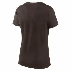 Women's Fanatics Branded Brown Cleveland Browns Fundamental Base T-Shirt 5 Women's Fanatics Branded Brown Cleveland Browns Fundamental Base T-Shirt -Metaverse shop unnamed file 4026