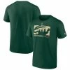 Men's Fanatics Branded Green Minnesota Wild Authentic Pro Core Collection Secondary T-Shirt -Metaverse shop unnamed file 4071