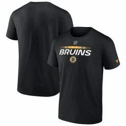 Men's Fanatics Branded Black Boston Bruins Authentic Pro Team Core Collection Prime T-Shirt