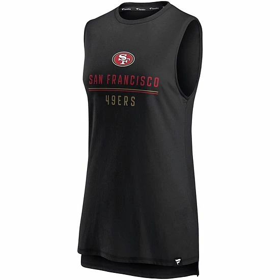 Women's Fanatics Branded Black San Francisco 49ers True Contender Tank Top Women's Fanatics Branded Black San Francisco 49ers True Contender Tank Top -Metaverse shop unnamed file 4099