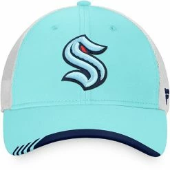 Men's Fanatics Branded Light Blue/White Seattle Kraken Authentic Pro Team Locker Room Trucker Snapback Hat 4 Men's Fanatics Branded Light Blue/White Seattle Kraken Authentic Pro Team Locker Room Trucker Snapback Hat -Metaverse shop unnamed file 4154