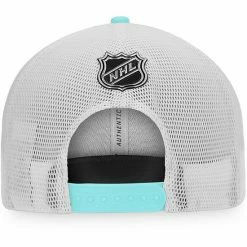 Men's Fanatics Branded Light Blue/White Seattle Kraken Authentic Pro Team Locker Room Trucker Snapback Hat 6 Men's Fanatics Branded Light Blue/White Seattle Kraken Authentic Pro Team Locker Room Trucker Snapback Hat -Metaverse shop unnamed file 4156
