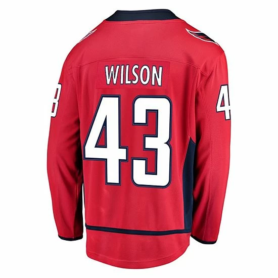 Men's Fanatics Branded Tom Wilson Red Washington Capitals Home Premier Breakaway Player Jersey Men's Fanatics Branded Tom Wilson Red Washington Capitals Home Premier Breakaway Player Jersey -Metaverse shop unnamed file 421
