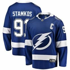 Men's Fanatics Branded Steven Stamkos Blue Tampa Bay Lightning Breakaway Player Jersey -Metaverse shop unnamed file 428