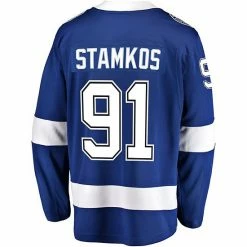 Men's Fanatics Branded Steven Stamkos Blue Tampa Bay Lightning Breakaway Player Jersey -Metaverse shop unnamed file 430