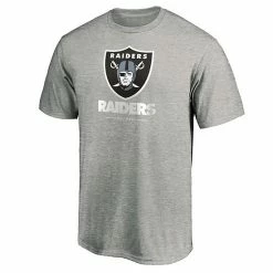 Men's Fanatics Branded Heathered Gray Las Vegas Raiders Team Lockup Logo T-Shirt 8 Men's Fanatics Branded Heathered Gray Las Vegas Raiders Team Lockup Logo T-Shirt -Metaverse shop unnamed file 4317
