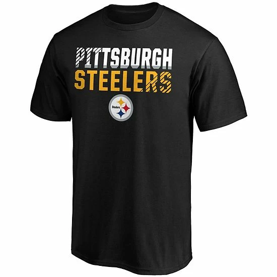 Men's Fanatics Branded Black Pittsburgh Steelers Fade Out T-Shirt Men's Fanatics Branded Black Pittsburgh Steelers Fade Out T-Shirt -Metaverse shop unnamed file 4345