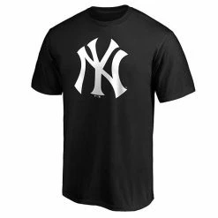 Men's Fanatics Branded Black New York Yankees Official Logo T-Shirt -Metaverse shop unnamed file 4349