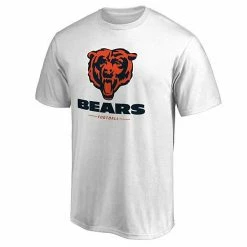Men's Fanatics Branded White Chicago Bears Team Lockup T-Shirt -Metaverse shop unnamed file 4364