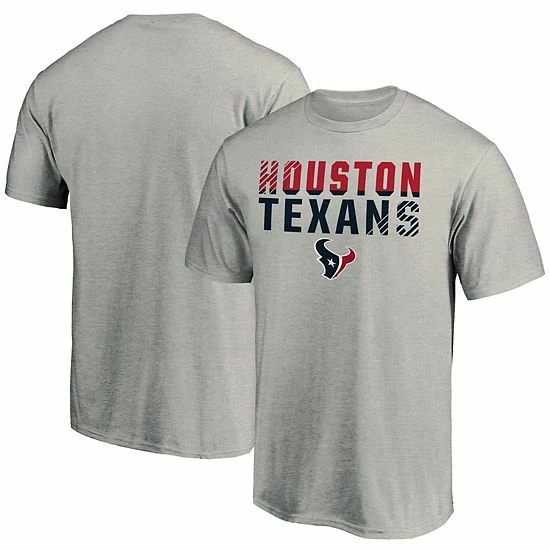 Men's Fanatics Branded Heathered Gray Houston Texans Fade Out T-Shirt Men's Fanatics Branded Heathered Gray Houston Texans Fade Out T-Shirt -Metaverse shop unnamed file 4390