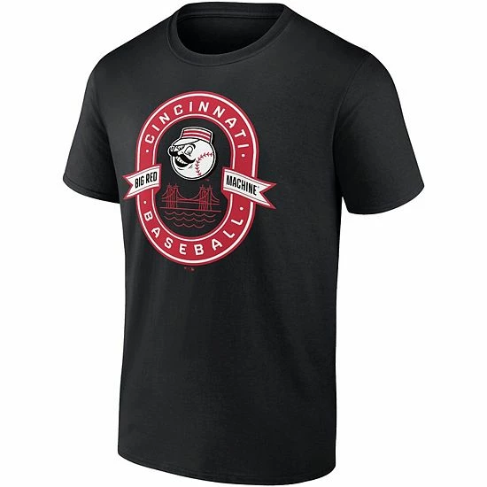 Men's Fanatics Branded Black Cincinnati Reds Cooperstown Collection Iconic Glory Bound T-Shirt Men's Fanatics Branded Black Cincinnati Reds Cooperstown Collection Iconic Glory Bound T-Shirt -Metaverse shop unnamed file 4395
