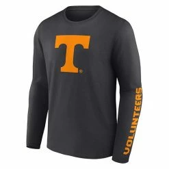Men's Fanatics Branded Heathered Charcoal Tennessee Volunteers Double Time 2-Hit Long Sleeve T-Shirt 4 Men's Fanatics Branded Heathered Charcoal Tennessee Volunteers Double Time 2-Hit Long Sleeve T-Shirt -Metaverse shop unnamed file 44
