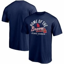 Men's Fanatics Branded Navy Atlanta Braves Team Logo Hometown T-Shirt 7 Men's Fanatics Branded Navy Atlanta Braves Team Logo Hometown T-Shirt -Metaverse shop unnamed file 4480