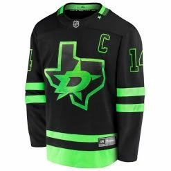 Men's Fanatics Branded Jamie Benn Black Dallas Stars 2020/21 Alternate Premier Breakaway Player Jersey -Metaverse shop unnamed file 450