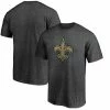 Men's Fanatics Branded Heathered Charcoal New Orleans Saints Primary Logo Team T-Shirt -Metaverse shop unnamed file 4545