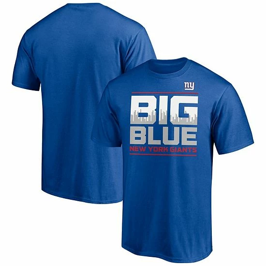 Men's Fanatics Branded Royal New York Giants Hometown Collection 1st Down T-Shirt 3 Men's Fanatics Branded Royal New York Giants Hometown Collection 1st Down T-Shirt