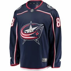 Men's Fanatics Branded Zach Werenski Navy Columbus Blue Jackets Home Premier Breakaway Player Jersey -Metaverse shop unnamed file 461