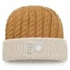 Men's Fanatics Branded Natural Philadelphia Flyers Outdoor Play Cuffed Knit Hat -Metaverse shop unnamed file 4674