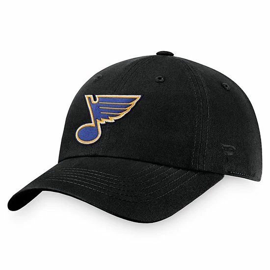 Men's Fanatics Branded Black St. Louis Blues Team Unstructured Adjustable Hat Men's Fanatics Branded Black St. Louis Blues Team Unstructured Adjustable Hat -Metaverse shop unnamed file 4689