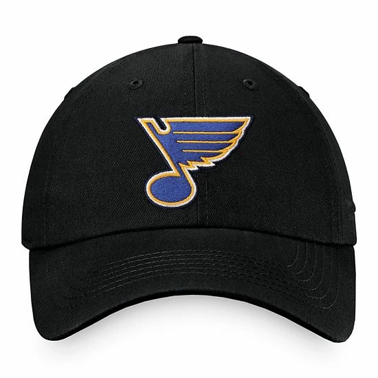 Men's Fanatics Branded Black St. Louis Blues Team Unstructured Adjustable Hat Men's Fanatics Branded Black St. Louis Blues Team Unstructured Adjustable Hat -Metaverse shop unnamed file 4690