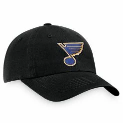 Men's Fanatics Branded Black St. Louis Blues Team Unstructured Adjustable Hat 5 Men's Fanatics Branded Black St. Louis Blues Team Unstructured Adjustable Hat -Metaverse shop unnamed file 4691