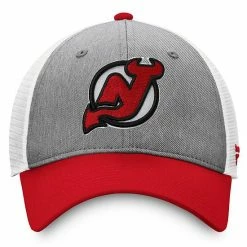 Men's Fanatics Branded Gray/Red New Jersey Devils Trucker Snapback Hat 4 Men's Fanatics Branded Gray/Red New Jersey Devils Trucker Snapback Hat -Metaverse shop unnamed file 4720
