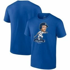Fanatics Men's Nike Freddie Freeman Royal Los Angeles Dodgers Bobblehead T-Shirt
