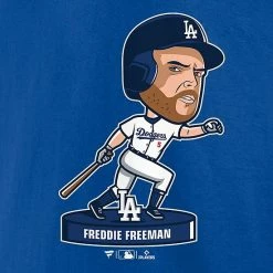 Fanatics Men's Nike Freddie Freeman Royal Los Angeles Dodgers Bobblehead T-Shirt -Metaverse shop unnamed file 4760