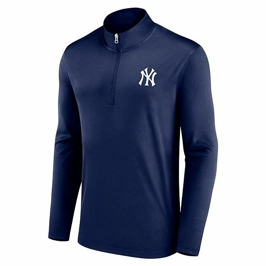 Men's Fanatics Branded Navy New York Yankees Underdog Mindset Quarter-Zip Jacket Men's Fanatics Branded Navy New York Yankees Underdog Mindset Quarter-Zip Jacket -Metaverse shop unnamed file 4767