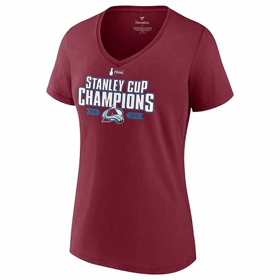 Women's Fanatics Branded Burgundy Colorado Avalanche 2022 Stanley Cup Champions Jersey Roster V-Neck T-Shirt Women's Fanatics Branded Burgundy Colorado Avalanche 2022 Stanley Cup Champions Jersey Roster V-Neck T-Shirt -Metaverse shop unnamed file 4799