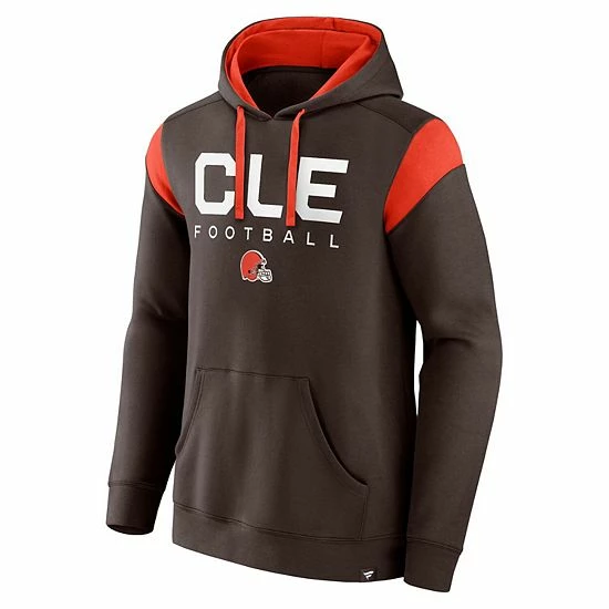 Men's Fanatics Branded Brown Cleveland Browns Call The Shot Pullover Hoodie Men's Fanatics Branded Brown Cleveland Browns Call The Shot Pullover Hoodie -Metaverse shop unnamed file 4837