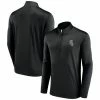 Men's Fanatics Branded Black Chicago White Sox Underdog Mindset Quarter-Zip Jacket