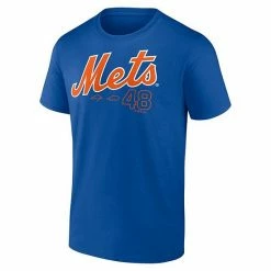 Men's Fanatics Branded Jacob DeGrom Royal New York Mets Player Name & Number T-Shirt -Metaverse shop unnamed file 4897