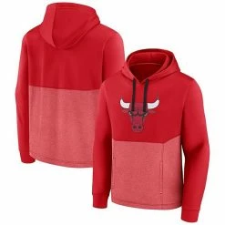 Men's Fanatics Branded Red Chicago Bulls Winter Camp Pullover Hoodie -Metaverse shop unnamed file 4927
