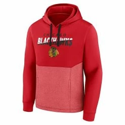 Men's Fanatics Branded Red Chicago Blackhawks Slash Attack Pullover Hoodie -Metaverse shop unnamed file 5072