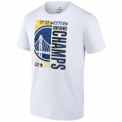 Men's Fanatics Branded White Golden State Warriors 2022 Western Conference Champions Big & Tall Locker Room T-Shirt -Metaverse shop unnamed file 5085