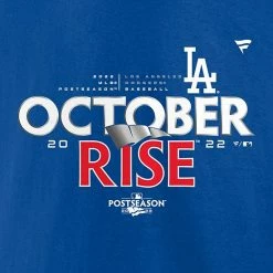 Men's Fanatics Branded Royal Los Angeles Dodgers 2022 Postseason Locker Room T-Shirt 6 Men's Fanatics Branded Royal Los Angeles Dodgers 2022 Postseason Locker Room T-Shirt -Metaverse shop unnamed file 5108
