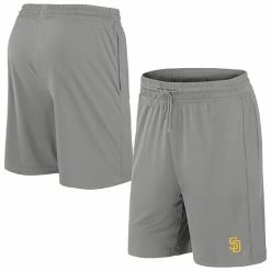 Men's Fanatics Branded Gray San Diego Padres Iconic Break It Loose Shorts
