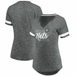 Women's Fanatics Branded Gray/White Brooklyn Nets Showtime Winning With Pride Notch Neck T-Shirt 3 Women's Fanatics Branded Gray/White Brooklyn Nets Showtime Winning With Pride Notch Neck T-Shirt -Metaverse shop unnamed file 5143