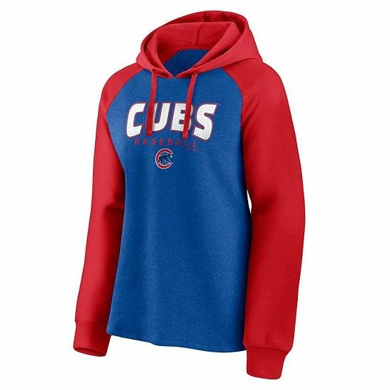 Women's Fanatics Branded Royal/Red Chicago Cubs Recharged Raglan Pullover Hoodie Women's Fanatics Branded Royal/Red Chicago Cubs Recharged Raglan Pullover Hoodie -Metaverse shop unnamed file 5155