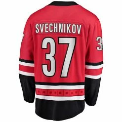 Men's Fanatics Branded Andrei Svechnikov Red Carolina Hurricanes Home Premier Breakaway Player Jersey -Metaverse shop unnamed file 5190